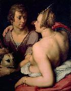 CORNELIS VAN HAARLEM Venus and Adonis as lovers oil painting